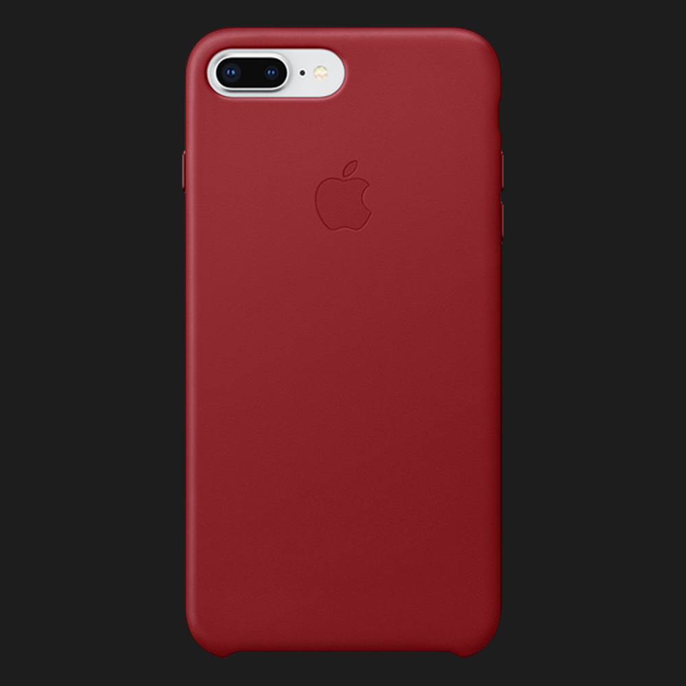 Оригінальний чохол Apple Leather Case для iPhone 7 Plus / 8 Plus (PRODUCT Red)